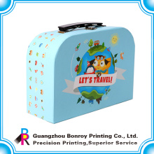 OEM custom cardboard packaging suitcase box printing factory from China